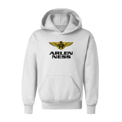 Youth Arlen Ness Logo Pullover Hoodie
