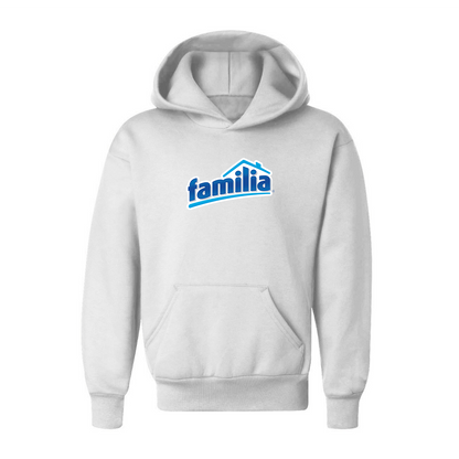 Youth Familia Logo Pullover Hoodie