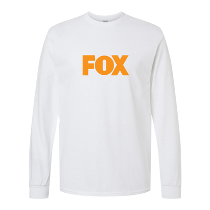 Men's  Fox  Gildan Heavy Cotton Long Sleeve T-Shirt
