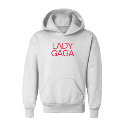 Youth  Lady Gaga Logo Pullover Hoodie