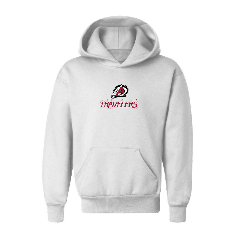 Youth Arkansas Travelers Logo Pullover Hoodie