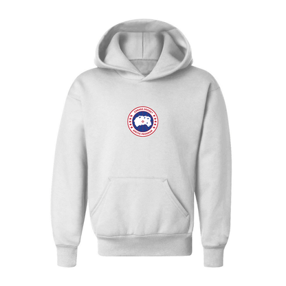 Youth Canada Goose Logo Pullover Hoodie