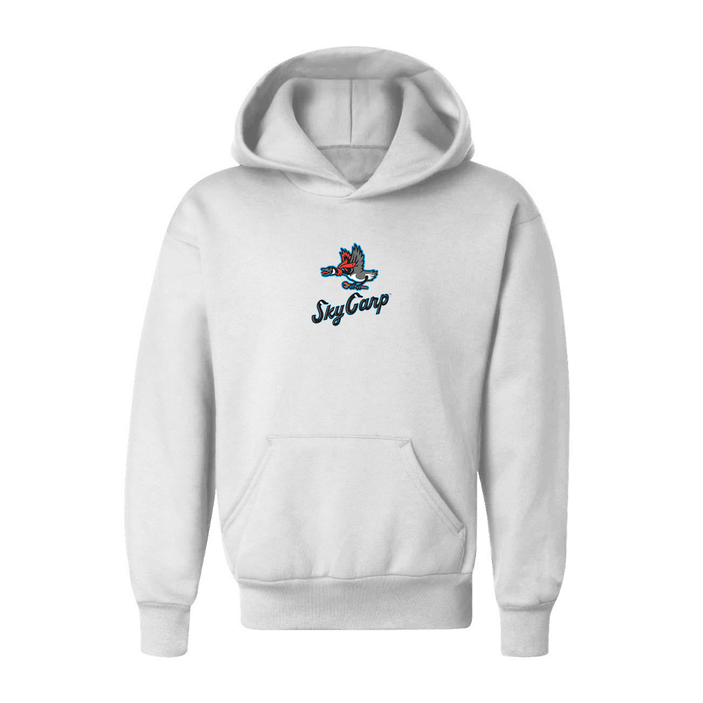 Youth Beloit Sky Carp Logo Pullover Hoodie