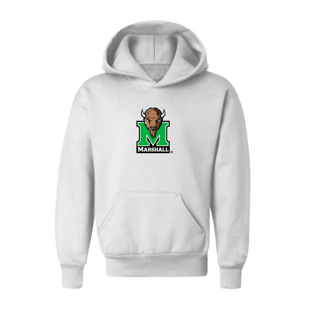 Youth Marshall Thundering Herd Logo Pullover Hoodie