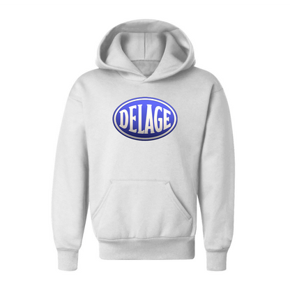 Youth Delage Logo  Pullover Hoodie