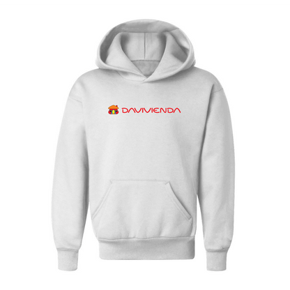Youth Davivienda Logo Pullover Hoodie