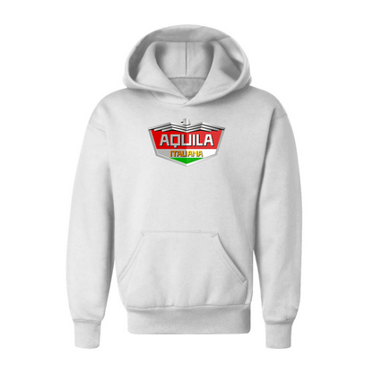 Youth Aquila Italiana  Logo Pullover Hoodie