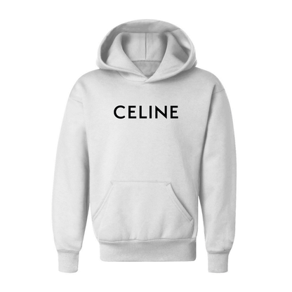 Youth Celine Logo Pullover Hoodie
