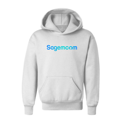 Youth Sagemcom Logo Pullover Hoodie