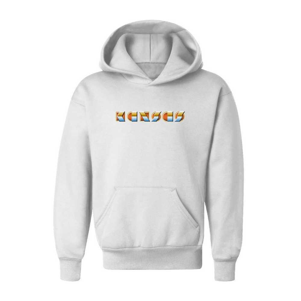 Youth Kansas Logo Pullover Hoodie