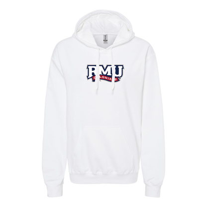 Men's Robert Morris Colonials Logo Softstyle Midweight Hooded Sweatshirt