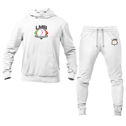 Men's Liga Mexicana de Béisbol Logo Hoodie Joggers Set