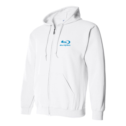 Men's Blu-Ray Logo Zipper Hoodie