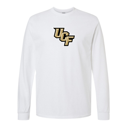Men's Central Florida Knights   Gildan Heavy Cotton Long Sleeve T-Shirt