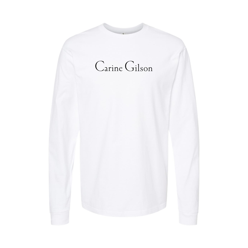 Men's Carine Gilson Logo Long Sleeve T-Shirt