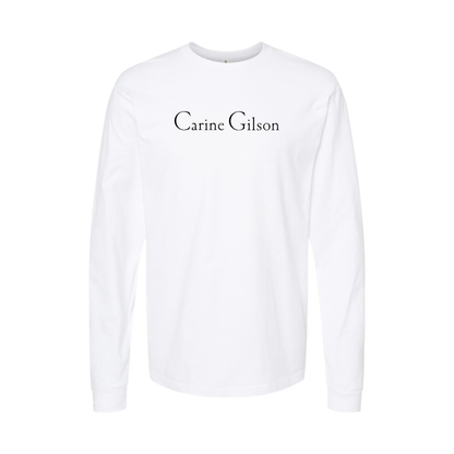 Men's Carine Gilson Logo Long Sleeve T-Shirt
