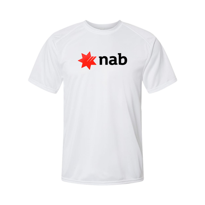 Men's NAB (National Australia Bank) Logo Polyester T-Shirt