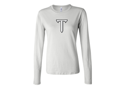 BELLA CANVAS Women’s Troy Trojans Jersey Long Sleeve Tee