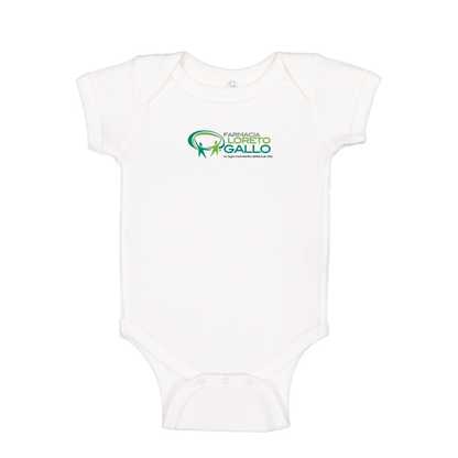 Farmacia Loreto Gallo Logo Baby Romper Onesie