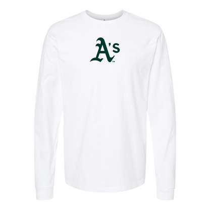 Youth Athletics Logo Cotton Long Sleeve T-Shirt