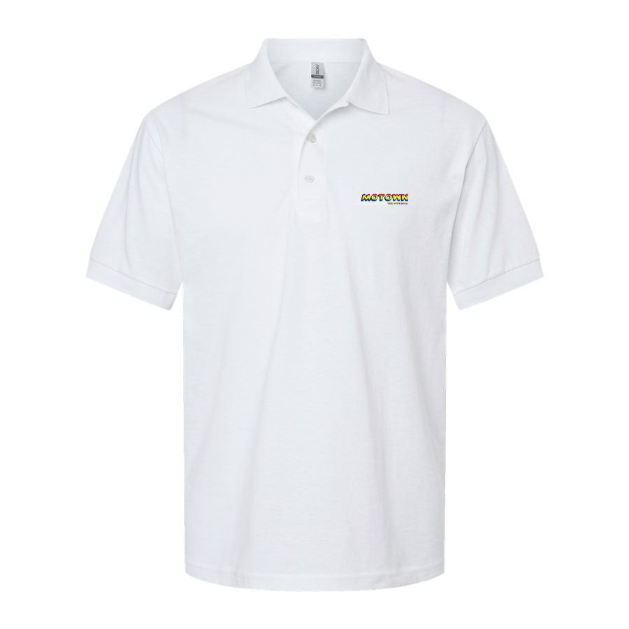 Men's Motown the Musical Logo Dry Blend Polo