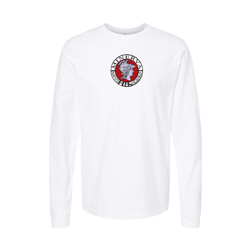 Men's  Minerva Automobile Logo Long Sleeve T-Shirt