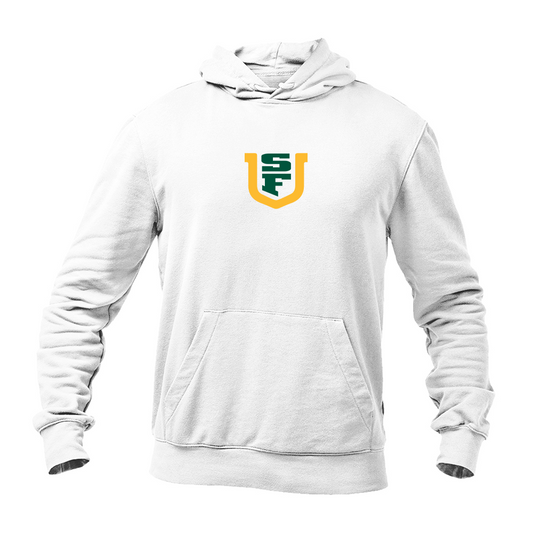Men's San Francisco Dons Logo Gildan  Heavy Blend Hooded Sweatshirt
