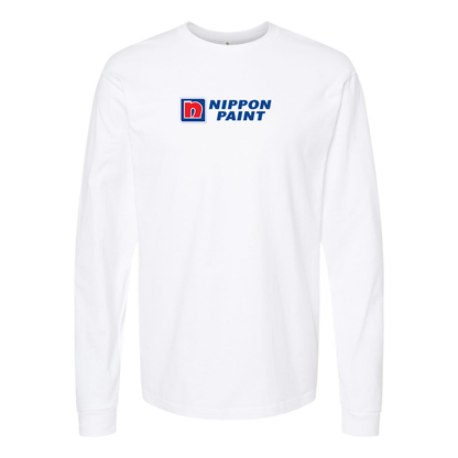 Men's Nippon Paint Logo  Cotton Long Sleeve T-Shirt