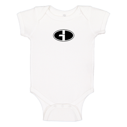Gardner Douglas Logo Baby Romper Onesie