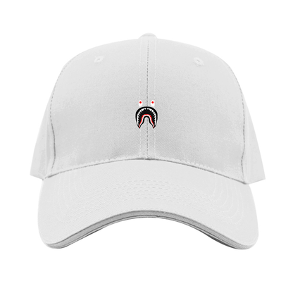 BAPE Shark Logo  Dad Baseball Cap Hat