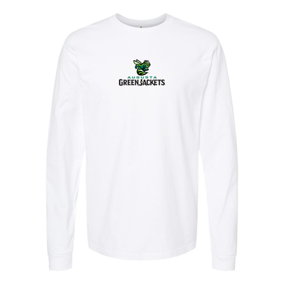Men's Augusta GreenJackets Logo Long Sleeve T-Shirt