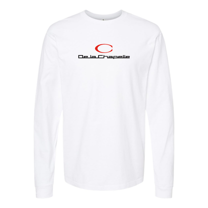 Men's De La Chapelle  Logo Cotton Long Sleeve T-Shirt