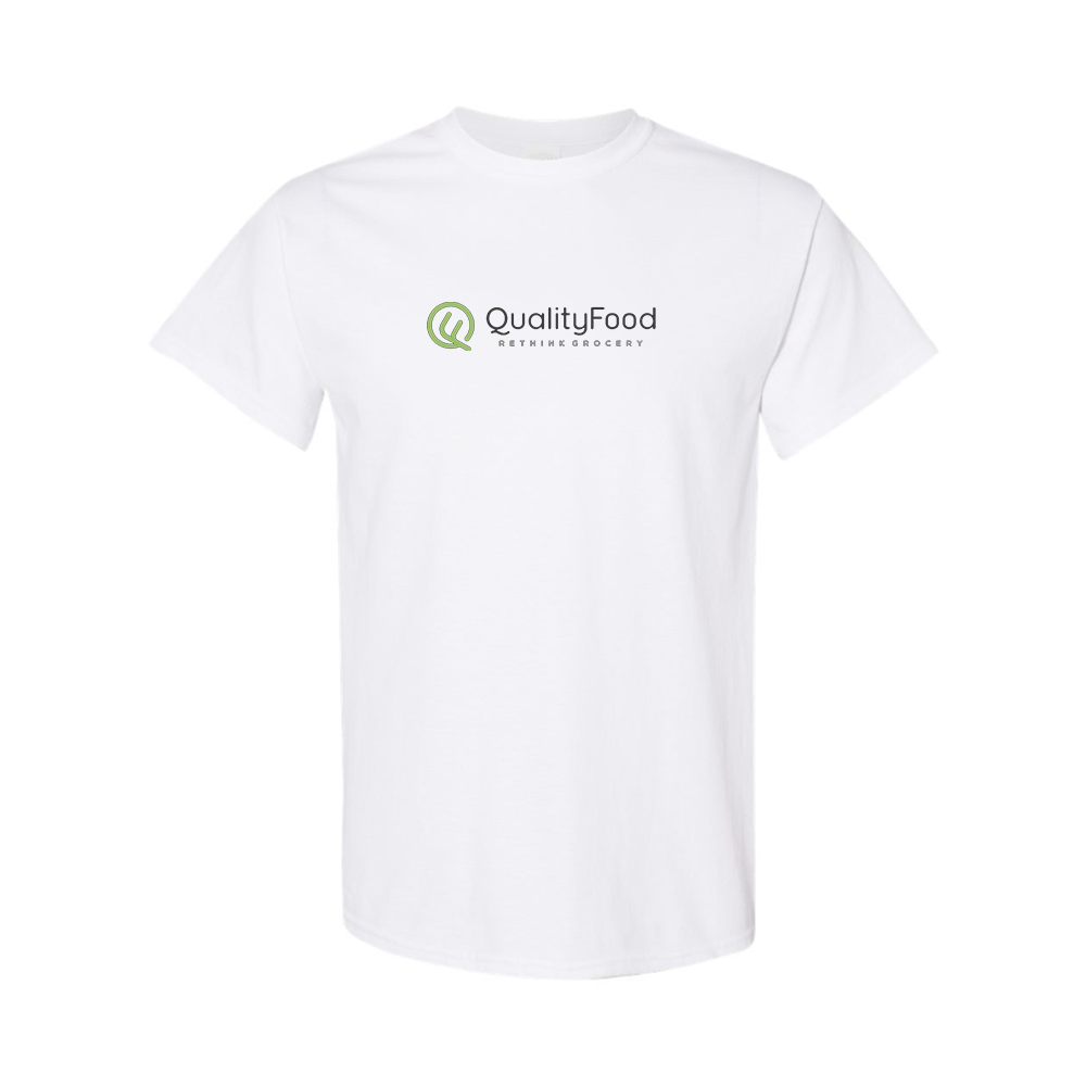Men's Quality Food Logo Cotton T-Shirt