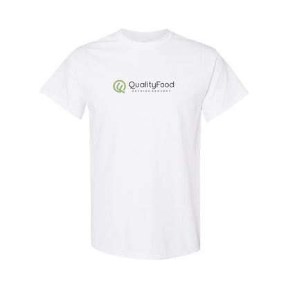 Men's Quality Food Logo Cotton T-Shirt