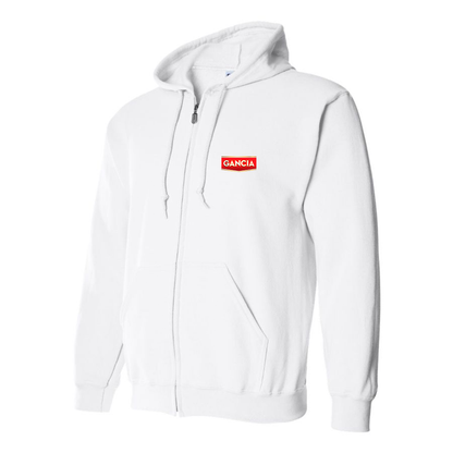 Men's Gancia Logo Zipper Hoodie