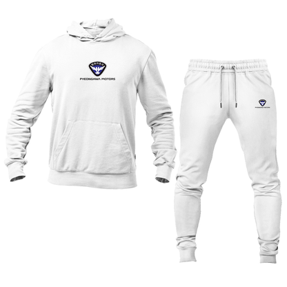 Men's Pyeonghwa Motors Logo Hoodie Joggers Set