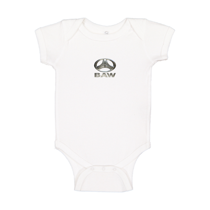 Beijing Automobile Works Logo Baby Romper Onesie
