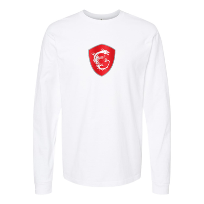 Men's MSI Symbol Logo Long Sleeve T-Shir