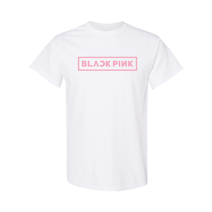 Men's  Blackpink Logo Cotton T-Shirt
