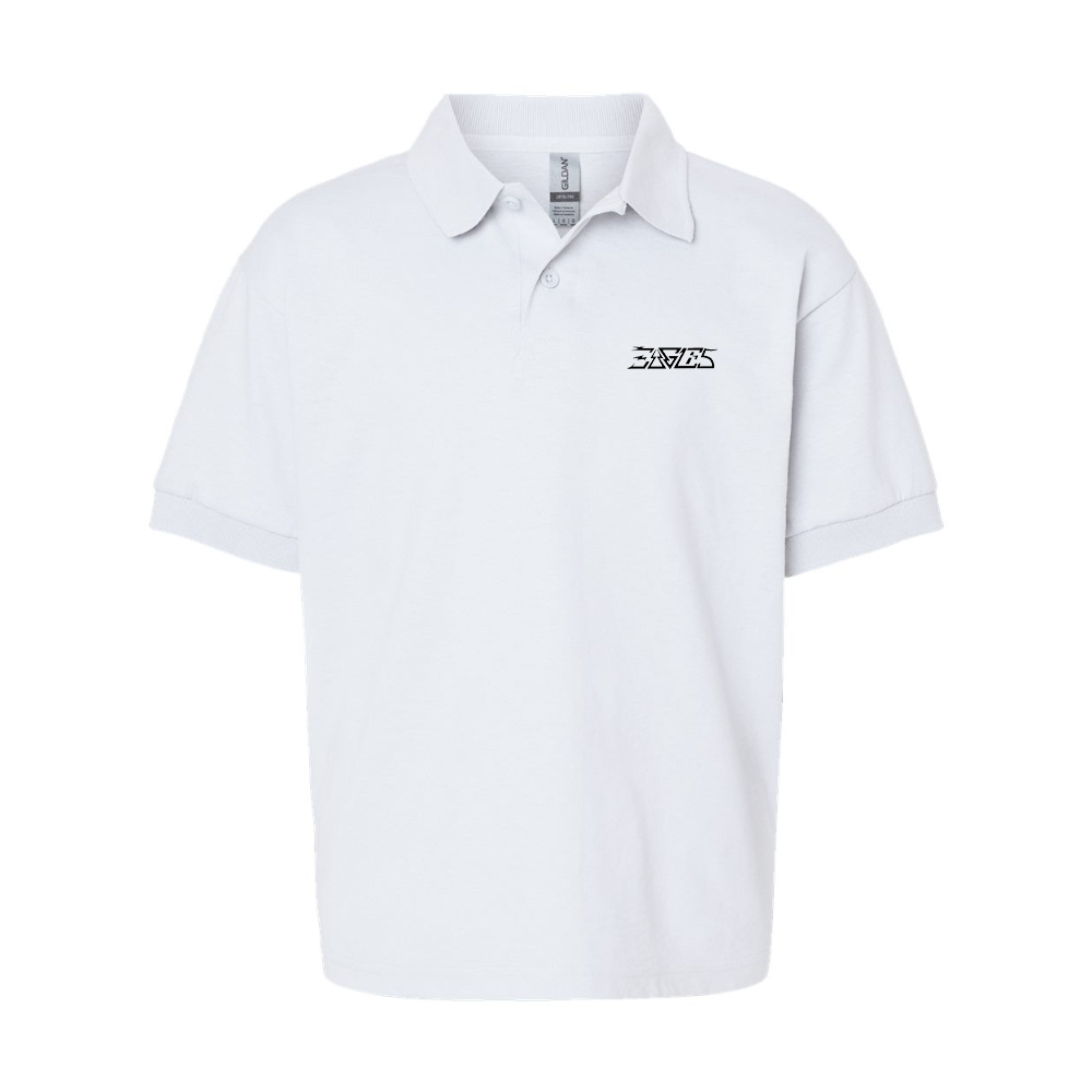 Youth Eagles Gildan Dry Blend Jersey Polo