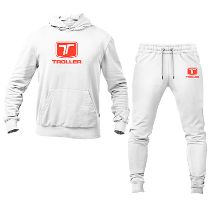 Men's Troller Logo Hoodie Joggers Set