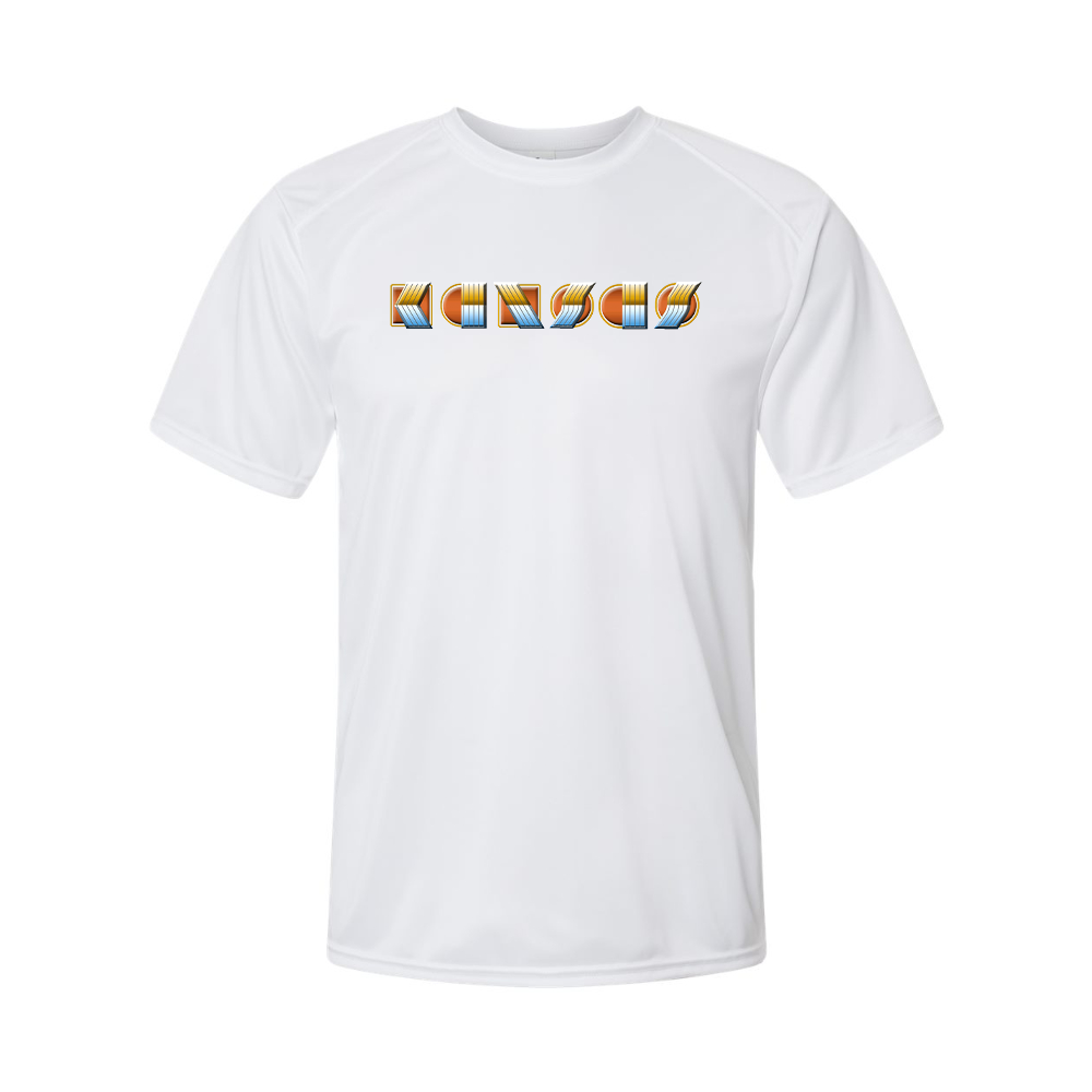 Men's Kansas Logo Polyester T-Shirt