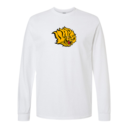 Men's  Arkansas PB Golden Lions Gildan Heavy Cotton Long Sleeve T-Shirt