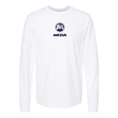Men's Aixam Mega Logo Cotton Long Sleeve T-Shirt
