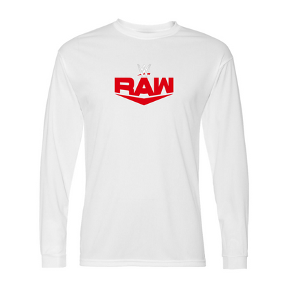 Men's  WWE Raw Performance Long Sleeve T-Shirt