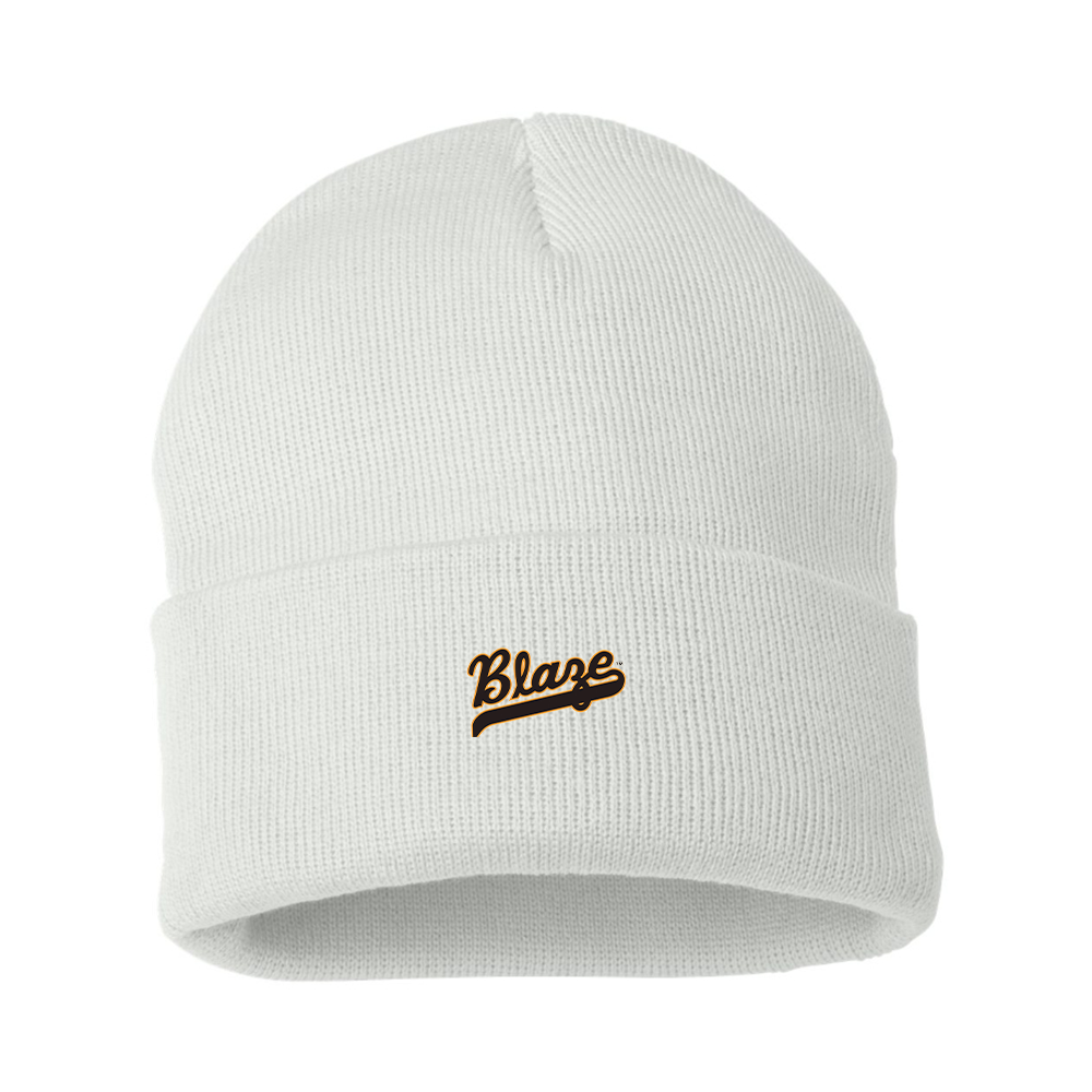Bakersfield Blaze Logo Beanie Hat