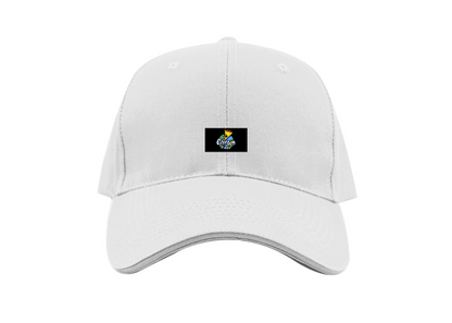 Cartoon Pizza Logp Dad Baseball Cap Hat