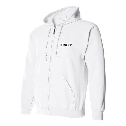 Men's Cropp Logo Zipper Hoodie