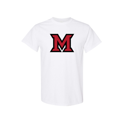 Men's Miami Ohio RedHawks Logo Cotton T-Shirt