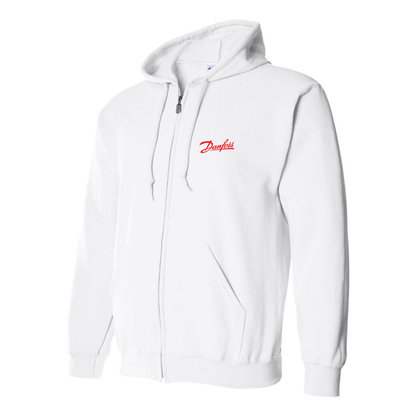 Men's Danfoss Logo Zipper Hoodie